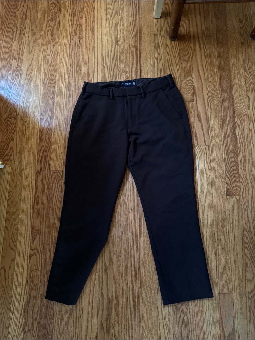 Men's dark brown Dress Pants - Classic Straight Fit